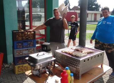 Silko am Bratwurststnad