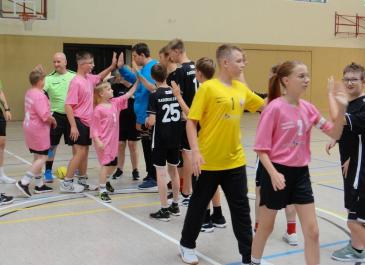 Begrüßung SiB Schüler/Union Halle