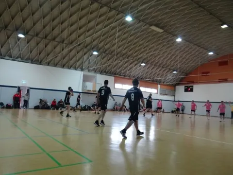 Spiel gegen Union Halle